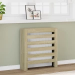 vidaXL Κάλυμμα Καλοριφέρ Sonoma Δρυς 78x20x82 εκ. Επεξεργασμένο Ξύλο
