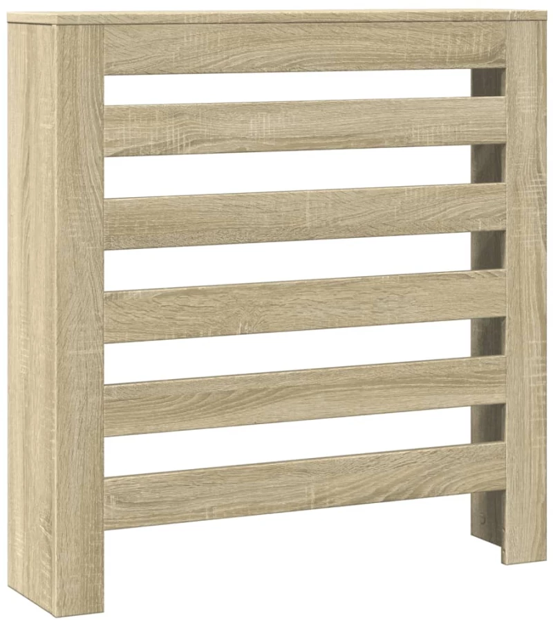 vidaXL Κάλυμμα Καλοριφέρ Sonoma Δρυς 78x20x82 εκ. Επεξεργασμένο Ξύλο