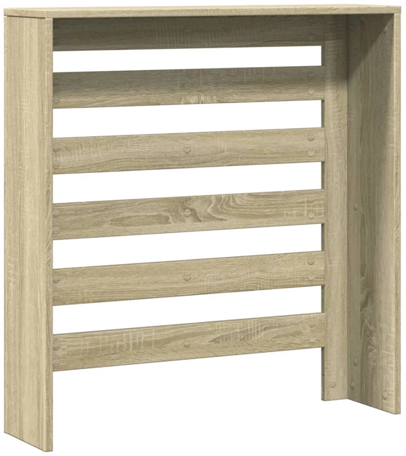 vidaXL Κάλυμμα Καλοριφέρ Sonoma Δρυς 78x20x82 εκ. Επεξεργασμένο Ξύλο