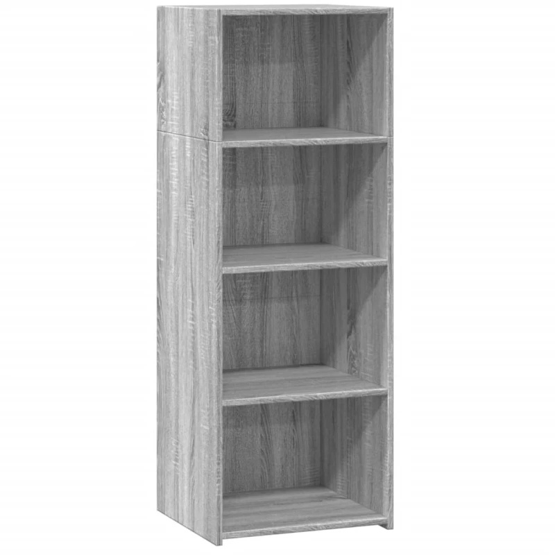 vidaXL Ντουλάπι Γκρι Sonoma 45x41x124 εκ. από Επεξεργασμένο Ξύλο