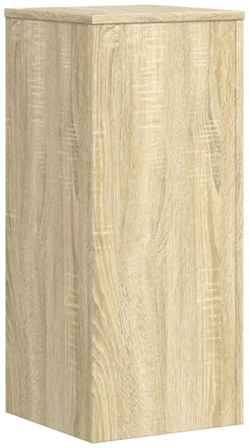 vidaXL Βάσεις Φυτών 2 Τεμ. Sonoma Δρυς 30x30x70 εκ. Επεξεργασμένο Ξύλο