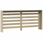 vidaXL Κάλυμμα Καλοριφέρ Sonoma Δρυς 175x20x82 εκ. Επεξεργασμένο Ξύλο