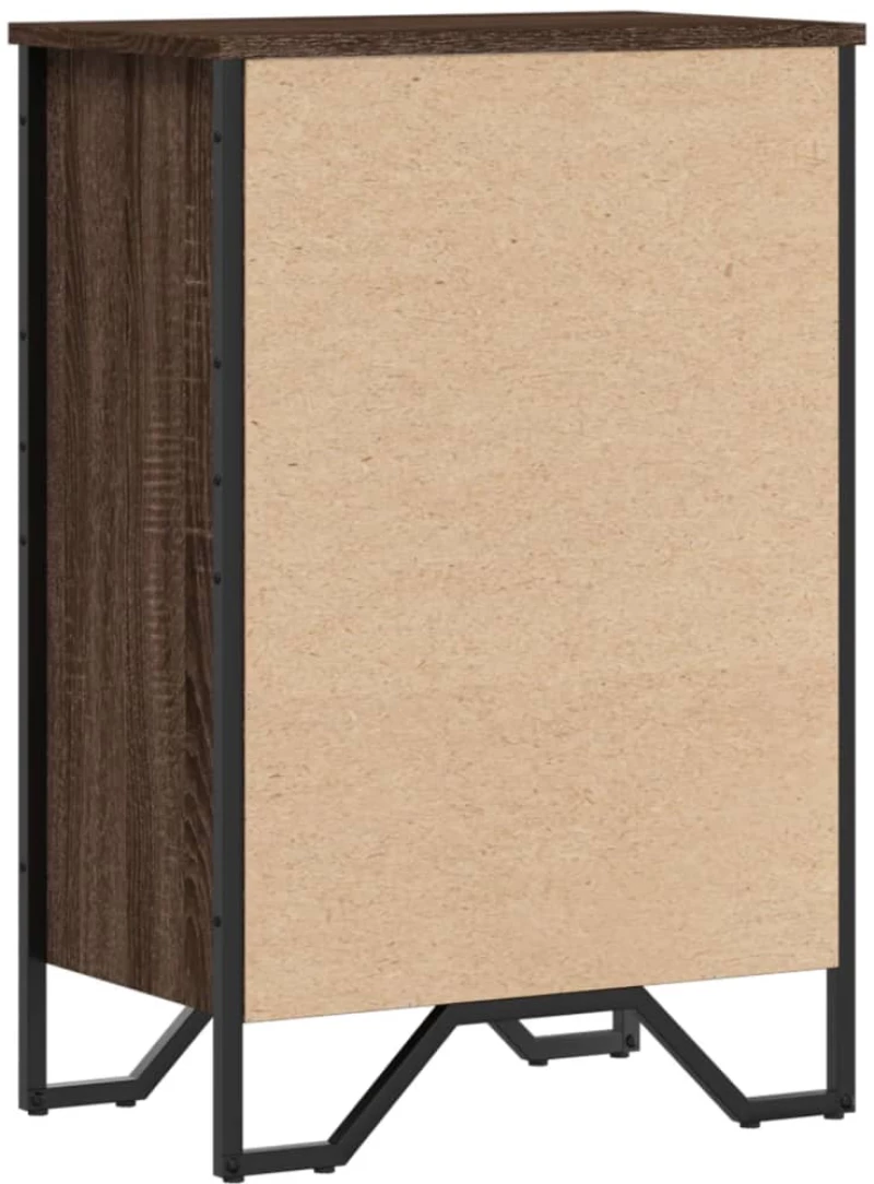 vidaXL Βιβλιοθήκη Καφέ Δρυς 50x31x74,5 εκ. από Επεξεργασμένο Ξύλο