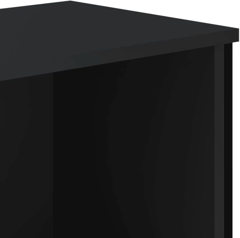 vidaXL Βιβλιοθήκη Μαύρη 50x31x106 εκ. από Επεξεργασμένο Ξύλο