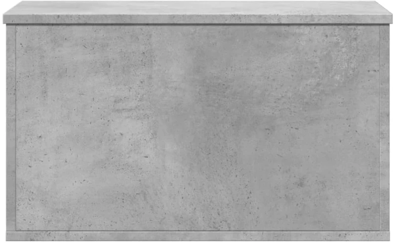 vidaXL Κουτί Αποθήκευσης Γκρι Σκυροδέματος 60x35x35 εκ. Επεξεργ. Ξύλο