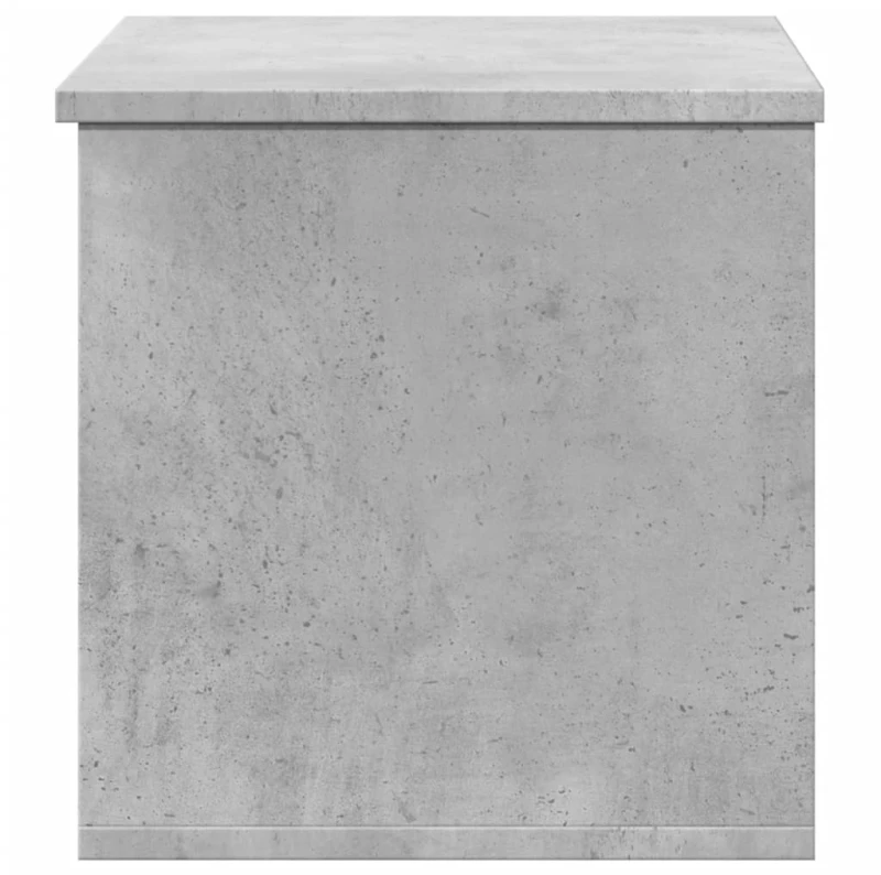 vidaXL Κουτί Αποθήκευσης Γκρι Σκυροδέματος 60x35x35 εκ. Επεξεργ. Ξύλο