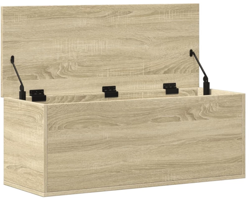 vidaXL Κουτί Αποθήκευσης Sonoma Δρυς 90x35x35 εκ. Επεξεργασμένο Ξύλο