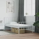 vidaXL Στρώμα Αφρού 7 Ζωνών Σκληρότητα 20 ILD Λευκό 100x210 εκ.