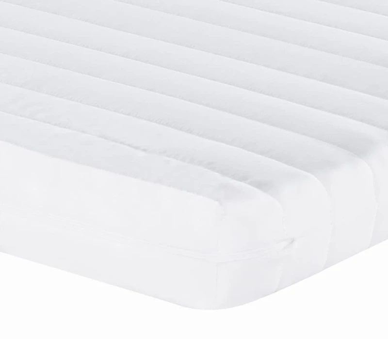 vidaXL Στρώμα Αφρού 7 Ζωνών Σκληρότητα 20 ILD Λευκό 100x210 εκ.