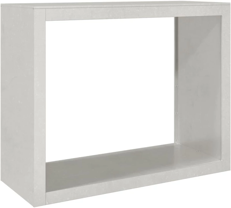 vidaXL Ραφιέρα Καυσόξυλων 100x40x80 εκ. από Ανοξείδωτο ατσάλι