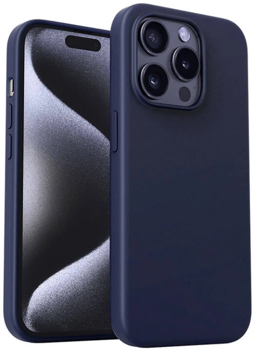 Aukey PC-GJ10C case for iPhone 15 Pro (storm blue)