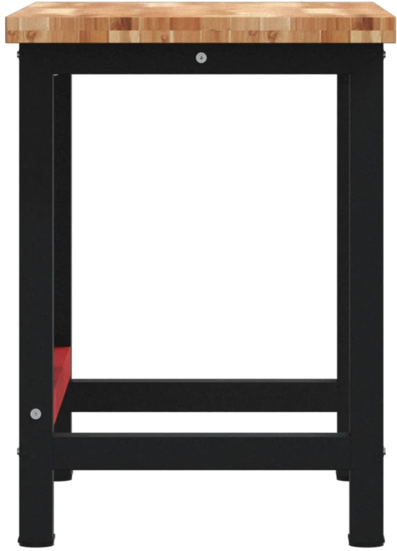vidaXL Πάγκος Εργασίας Ορθογώνιος 100x60x83 εκ. από Μασίφ Ξύλο Ακακίας