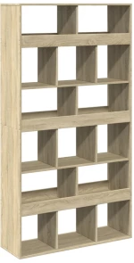 vidaXL Βιβλιοθήκη/Διαχωριστικό Χώρου Δρυς 100x33x187,5 εκ. Επεξ. Ξύλο