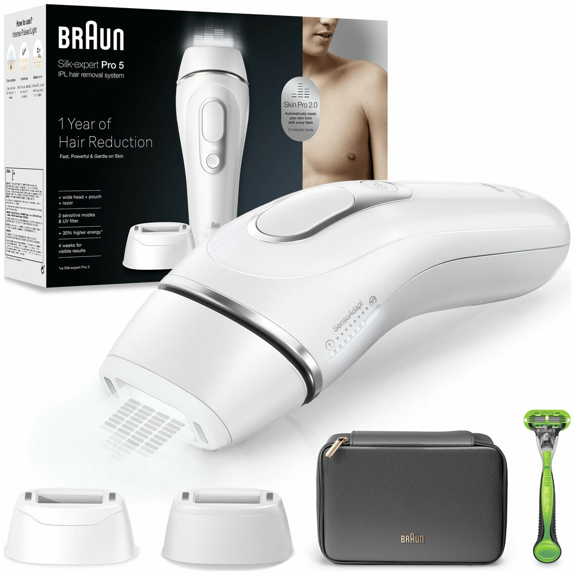 Ηλεκτρική Συσκευή Αφαίρεσης Μαλλιών Braun Silk-expert Pro PL5145