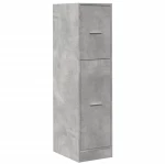 vidaXL Συρταριέρα Γενικής Χρήσης Γκρι Σκυρ.30x41x118 εκ. Επεξ. Ξύλο