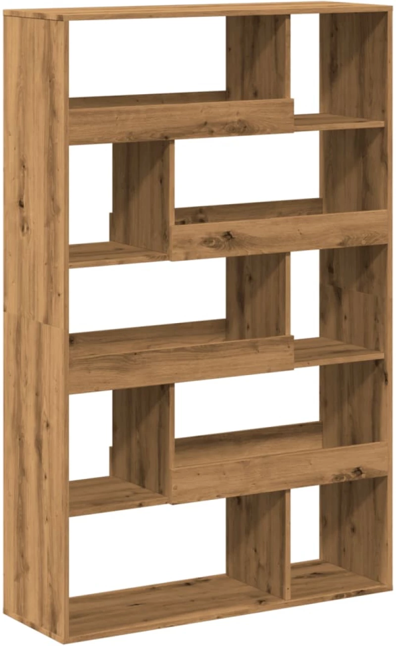 vidaXL Βιβλιοθήκη/Διαχωριστικό Χώρου Δρυς 100x33x156,5 εκ. Επεξ. Ξύλο