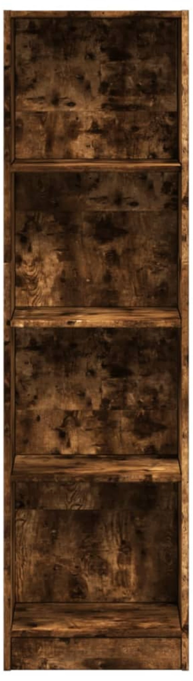 vidaXL Βιβλιοθήκη Καπνιστή Δρυς 40x24x143 εκ. από Επεξεργασμένο Ξύλο