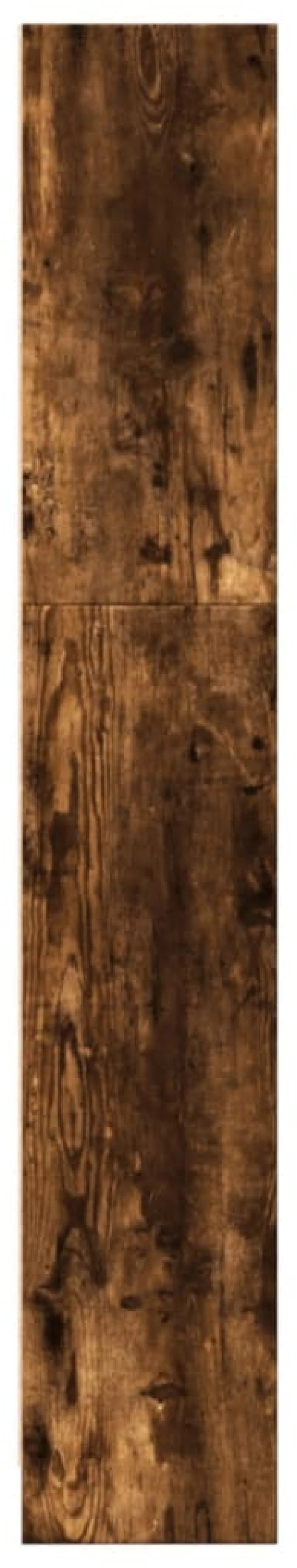 vidaXL Βιβλιοθήκη Καπνιστή Δρυς 40x24x143 εκ. από Επεξεργασμένο Ξύλο