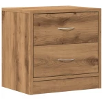 vidaXL Κομοδίνο Χρώμα Αρτισιανή Δρυς 40 x 30 x 40 εκ. από Επεξ. Ξύλο