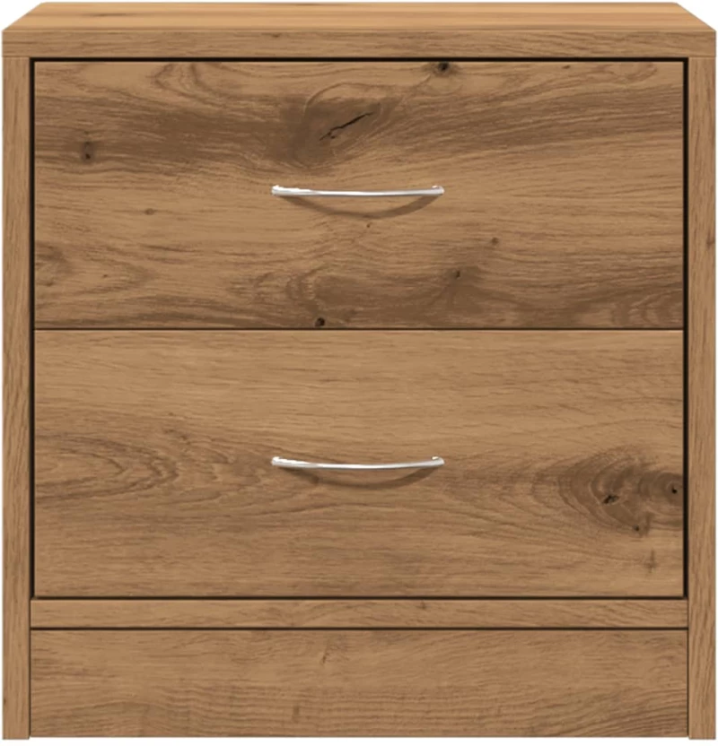 vidaXL Κομοδίνο Χρώμα Αρτισιανή Δρυς 40 x 30 x 40 εκ. από Επεξ. Ξύλο