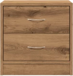 vidaXL Κομοδίνο Χρώμα Αρτισιανή Δρυς 40 x 30 x 40 εκ. από Επεξ. Ξύλο