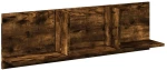 vidaXL Ντουλάπι Τοίχου Καπνιστή Δρυς 100x16,5x30εκ. Επεξεργασμένο Ξύλο