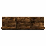 vidaXL Ντουλάπι Τοίχου Καπνιστή Δρυς 100x16,5x30εκ. Επεξεργασμένο Ξύλο
