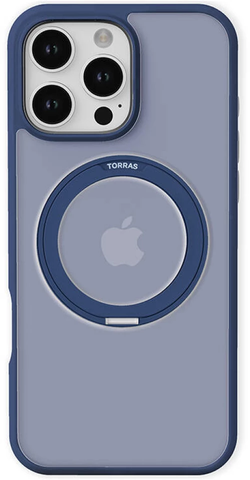 Torras Ostand Pro Case for iPhone 16 Pro (Blue)