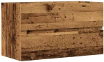 vidaXL Ντουλάπι Μπάνιου Κρεμαστό Παλ. Ξύλο 80x38,5x45εκ. από Επ. Ξύλο
