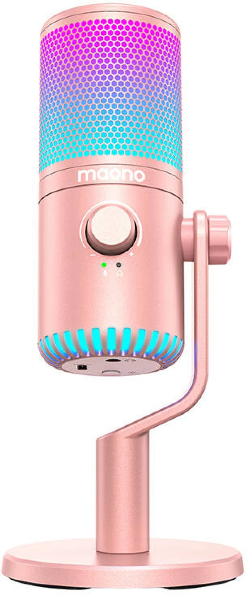 Maono DM30RGB Microphone Pink
