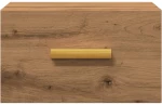 vidaXL Κομοδίνο Επιτοίχιο Αρτισιανή Δρυς 35 x 35 x 20 εκ.