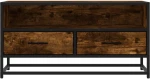 vidaXL Έπιπλο Τηλεόρασης Καπνιστή Δρυς 80x34,5x40εκ Επεξ. Ξύλο/Μέταλλο