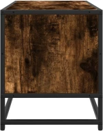 vidaXL Έπιπλο Τηλεόρασης Καπνιστή Δρυς 80x34,5x40εκ Επεξ. Ξύλο/Μέταλλο