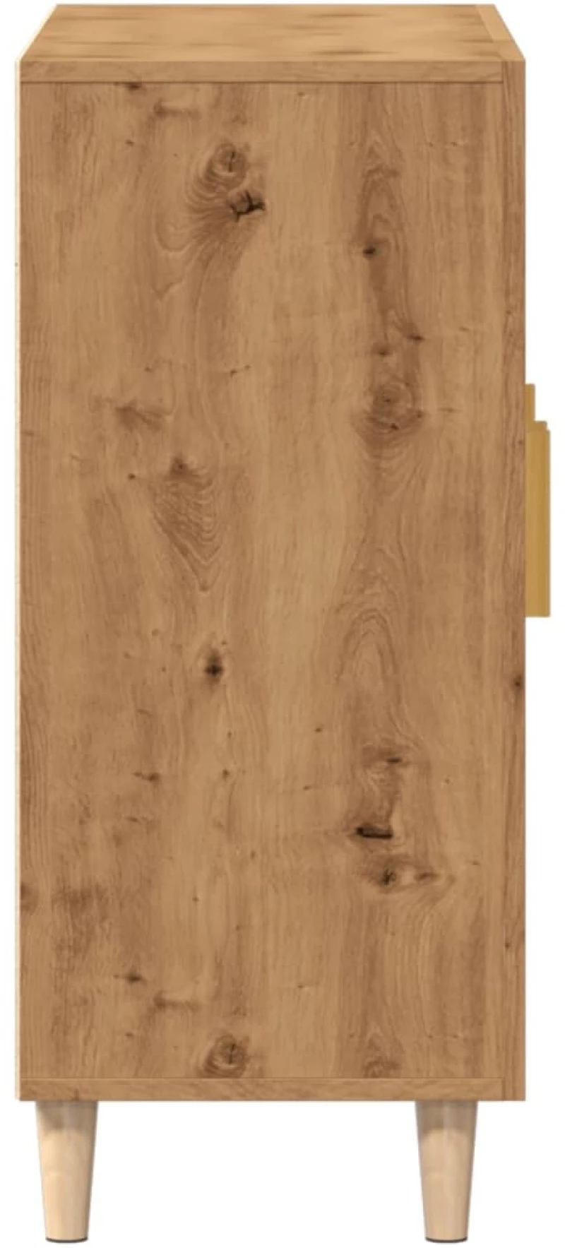 vidaXL Ντουλάπι Αρτισιανή Δρυς 90 x 34 x 80 εκ. από Επεξεργασμένο Ξύλο