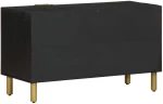 vidaXL Έπιπλο Τηλεόρασης Μαύρο 80 x 33 x 46 εκ. από Επεξεργασμένο Ξύλο