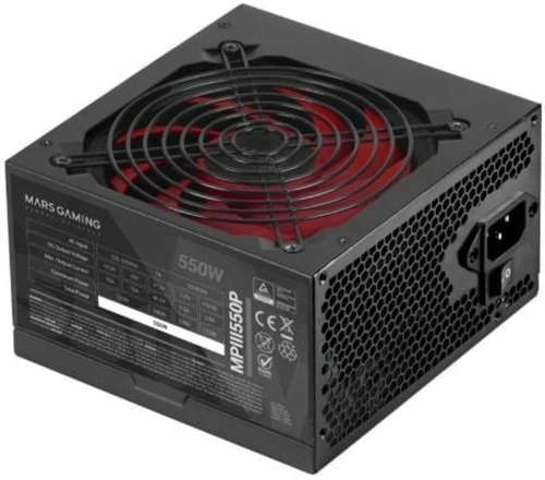 Τροφοδοσία Ρεύματος Mars Gaming MPIII550P ATX 550 W