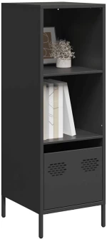 vidaXL Ντουλάπι Μαύρο 35x39x103,5 εκ. από Χάλυβα