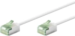GOOBAY καλώδιο δικτύου 74361, CAT 8.1 U/FTP, slim, copper, 40Gbps, 2m, λευκό