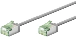 GOOBAY καλώδιο δικτύου 74348, CAT 8.1 U/FTP, slim, copper, 40Gbps, 3m, γκρι