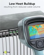 GOOBAY καλώδιο δικτύου 74348, CAT 8.1 U/FTP, slim, copper, 40Gbps, 3m, γκρι
