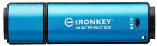 Στικάκι USB Kingston IKVP50C/64GB Μπλε Μαύρο/Μπλε 64 GB