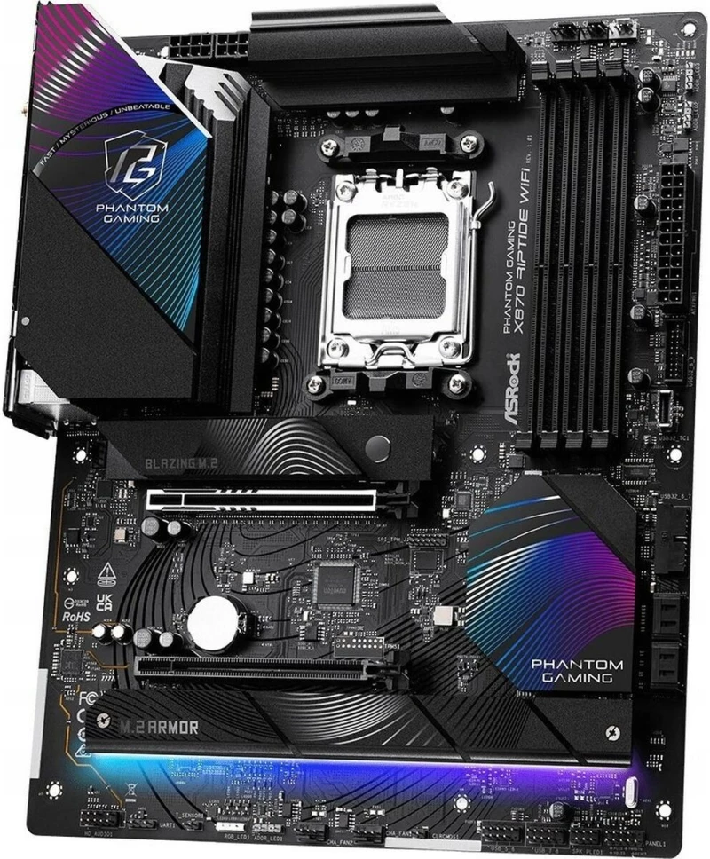Μητρική Κάρτα ASRock X870 Riptide WiFi Intel Wi-Fi 6 AMD AM5 AMD X870