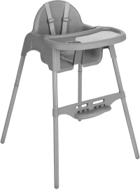 Kikka Boo Καρεκλα Φαγητού 2in1 Jammy Grey 31004010178