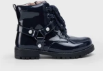 Mayoral Biker μποτακι λουστρινι ναυτ.μπλε 14-44479-071 44479 Κορίτσι