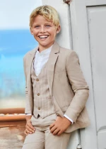 Mayoral Σακακι natural suiting καφε 24-06469-046 6469 Αγόρι