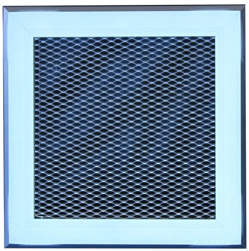 Τετράγωνη περσίδα τζακιού με Πλέγμα 150x150mm / 1515.1