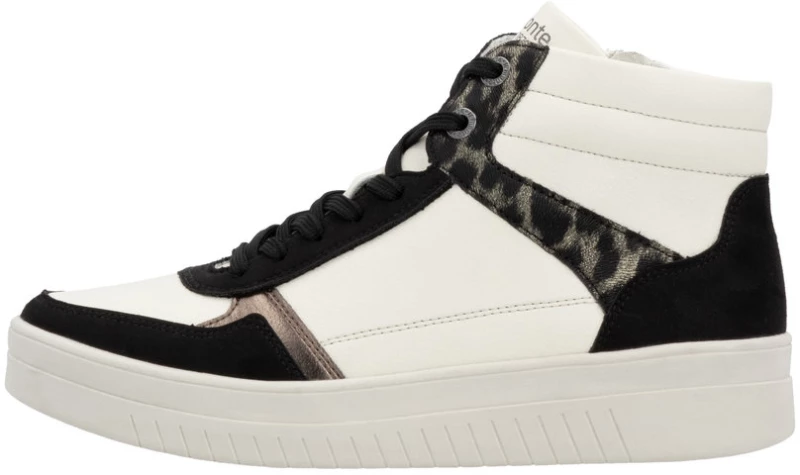 Remonte D0J71-60 Ανατομικό Δερμάτινο Sneaker Λευκό