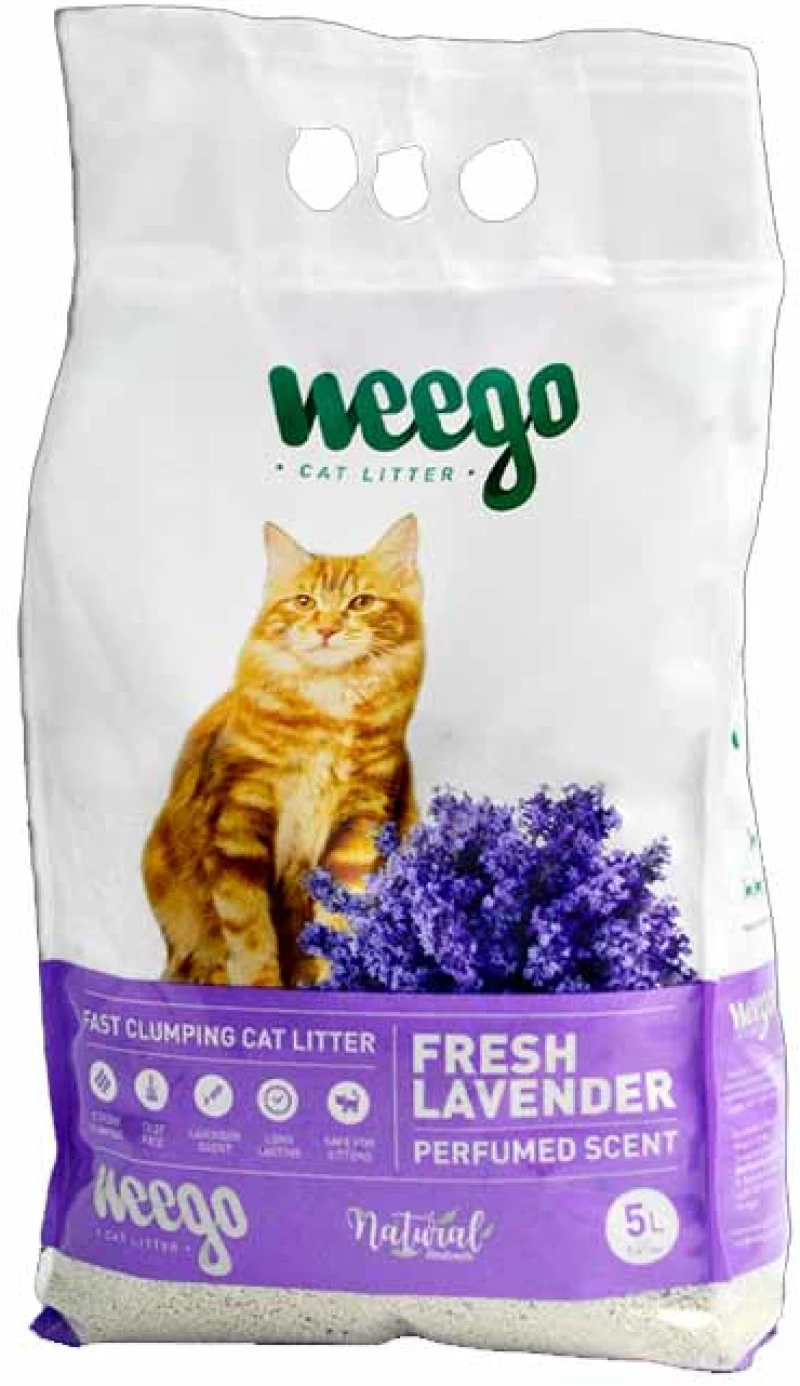Weego Cat Litter Fresh Lavender 5lt