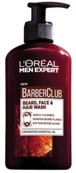L OREAL Men Expert Barber Club Beard Face + Hair Wash 200ml