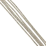 Βραχιόλι Αλυσίδα Ατσάλι Με Σχέδιο Strass 350010 Χρυσό Χρυσό